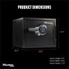 imageMaster Lock Black Premium Fireproof and Waterproof Safe with Digital Keypad 082 cuft STW082GTC082 cuft