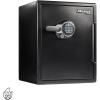 imageMaster Lock Black Premium Fireproof and Waterproof Safe with Digital Keypad 082 cuft STW082GTC20 cuft