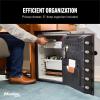 imageMaster Lock Black Premium Fireproof and Waterproof Safe with Digital Keypad 082 cuft STW082GTC20 cuft