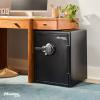 imageMaster Lock Black Premium Fireproof and Waterproof Safe with Digital Keypad 082 cuft STW082GTC20 cuft