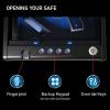 imageSentrySafe Biometric Gun Safe for Handgun or Pistol Fingerprint Safe with Interior Light 1 Handgun Capacity Firearm Storage with Bolt Down Kit QAP1BLX
