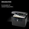 imageSentrySafe Black Fireproof Document Box with Key Lock Safe Secures Files and Documents for Home or Office 061 Cubic Feet 136 x 153 x 121 inches 1170