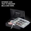imageSentrySafe Depository Safe with Dual Key Lock Steel Drop Slot Safe for Offices and Businesses Stores Cash Money 023 Cubic Feet 85 x 6 x 123 Inches UC025K038 cu ft medium