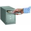 imageSentrySafe Depository Safe with Dual Key Lock Steel Drop Slot Safe for Offices and Businesses Stores Cash Money 023 Cubic Feet 85 x 6 x 123 Inches UC025K023 cu ft small