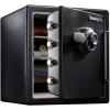 imageSentrySafe Fireproof and Waterproof Black Steel Home Safe with Dial Combination Lock for Cash or Documents 123 Cubic Feet 178 x 163 x 193 x Inches SFW123CUDial Combination