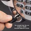 imageSentrySafe Fireproof and Waterproof Home Safe with Biometric Fingerprint Lock Keypad and Key Lock for Securing Money Jewelry Documents 123 Cubic Feet SFW123BTC123 cuft