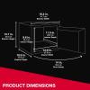 imageSentrySafe Fireproof and Waterproof Large Safe with Backlit Digital Keypad and Override Key for Passports Money Jewelry 081 Cubic Feet FPW082HTC1Hr Fireproof  Keypad