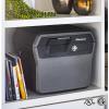 imageSentrySafe Fireproof and Waterproof Lock Box with Key Lock File Safe with Carrying Handles for Documents 066 Cubic Feet 141 x 166 x 138 Inches FHW40100KEY LOCK