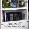 imageSentrySafe Fireproof and Waterproof Safe Black Portable Lock Box with Key Lock and Carrying Handle for Money Passport Exterior 143 in W x 13 in D x 61 in H H0100Safe
