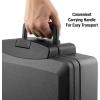 imageSentrySafe Fireproof and Waterproof Safe Black Portable Lock Box with Key Lock and Carrying Handle for Money Passport Exterior 143 in W x 13 in D x 61 in H H0100Safe
