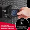 imageSentrySafe Large 081 Cubic Feet Fireproof Safe with Dial Combination Lock for Home or Office Protects Money Documents or Other Valuables FPW082K1Hr Fireproof  Keypad