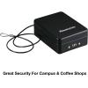 imageSentrySafe Mini Safe is a Lock Box with Key Lock for Office or Dorm that Secures Money Passports or Other Small Valuables Exterior 26 H x 59 W x 80 inches P005KBlack