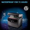 imageSentrySafe SFW123DSB Fireproof Safe and Waterproof Safe with Dial Combination 123 Cubic Feet Gray123 cuft