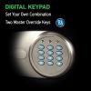 imageSentrySafe Safe with Digital Keypad Lock DOJCertified Steel Safe with Interior Lining and Bolt Down Kit for Money Jewelry Electronics 058 Cubic Feet 87 x 138 x 97 Inches X05507 Cubic Feet MediumWide