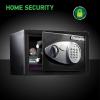 imageSentrySafe Safe with Digital Keypad Lock DOJCertified Steel Safe with Interior Lining and Bolt Down Kit for Money Jewelry Electronics 058 Cubic Feet 87 x 138 x 97 Inches X05505 Cubic Feet Medium