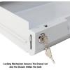 imageSentrySafe Shelf Insert for SFW082 and SFW123 Fireproof and Waterproof Safes MultiPositional White Safe Tray Accessory for 08 and 12 Cubic Feet Safes 912Locking Drawer