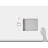 imageSentrySafe Shelf Insert for SFW082 and SFW123 Fireproof and Waterproof Safes MultiPositional White Safe Tray Accessory for 08 and 12 Cubic Feet Safes 912Tray