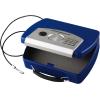 imageSentrySafe Small Blue Safe with Digital Keypad Lock Box for Dorm or Travel can Store Money Jewelry Passports 008 Cubic Feet Exterior 29 x 10 x 79 inches P008EBLUBlue
