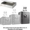 imageSentrySafe White Drawer Accessory for SFW205 Fire Safes Adjustable Organizer for Valuables 9161 Count Pack of 1