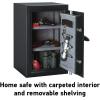imageSentrySafe XXLarge Black Floor Safe with Digital Coded Keypad Gun Safe for Handgun or Other Valuables 22 Cubic Feet T633122 Cu Ft Home Safe