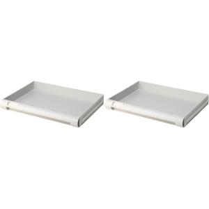 imageSentrySafe White Drawer Accessory for SFW205 Fire Safes Adjustable Organizer for Valuables 9161 Count Pack of 2