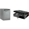 imageSentrySafe Depository Safe with Dual Key Lock Steel Drop Slot Safe for Offices and Businesses Stores Cash Money 023 Cubic Feet 85 x 6 x 123 Inches UC025K038 cu ft medium