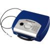 imageSentrySafe Small Blue Safe with Digital Keypad Lock Box for Dorm or Travel can Store Money Jewelry Passports 008 Cubic Feet Exterior 29 x 10 x 79 inches P008EBLUBlue