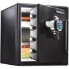 imageSentrySafe Waterproof and Fireproof Alloy Steel Digital Safe Box for Home with Code Button Keypad 123 Cubic Feet 178 x 163 x 193 Inches exterior SFW123GDC123 cuft